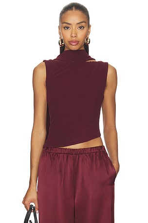 Netta Scarf Top MADISON THE LABEL