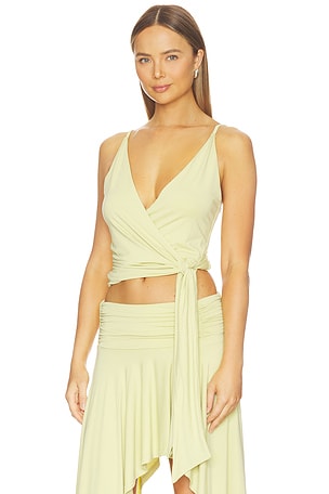 MADISON THE LABEL Kara Top en Citron