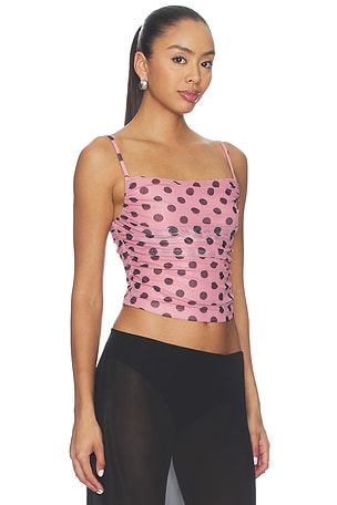 MADISON THE LABEL Polina Top in Pink