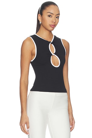 MADISON THE LABEL Ornella Top in Black