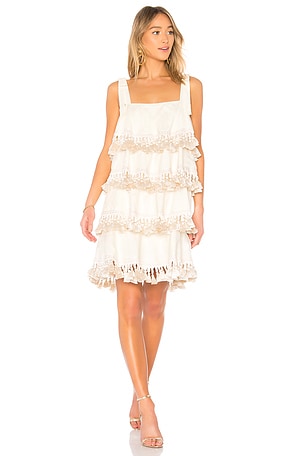Mestiza New York Palma 4 Tiered Tassel Dress in Ivory | REVOLVE Mestiza New York Palma 4 Tiered Tassel Dress in Ivory | REVOLVE