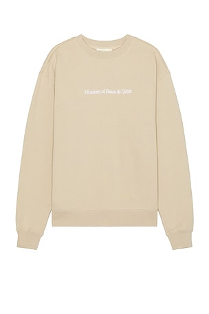 Mopq Crewneck Museum of Peace and Quiet