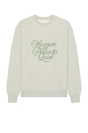 Scribe Crewneck Museum of Peace and Quiet