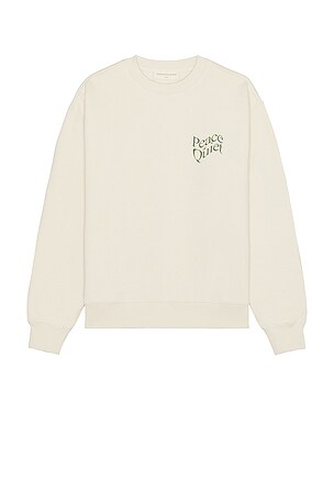 Museum of Peace and Quiet Warped Crewneck in Cream