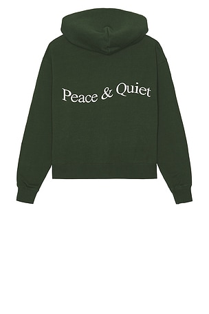 Wordmark Zip Up Hoodie Museum of Peace and Quiet