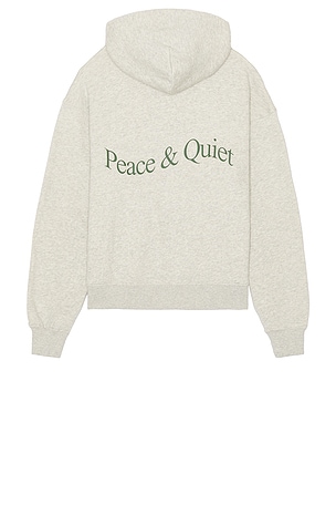 Wordmark Zip Up Hoodie Museum of Peace and Quiet