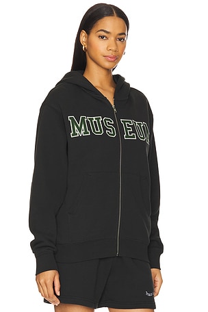 Museum of Peace and Quiet Museum Zip Up Jacket in Black