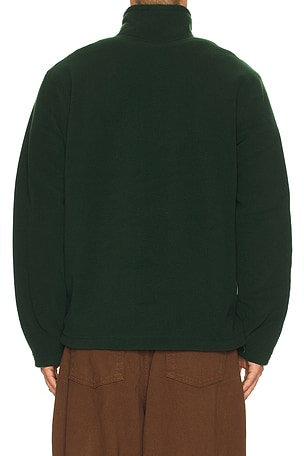 Museum of Peace and Quiet Summit Polar Fleece Quarter Zip in Green