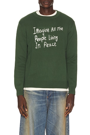 Imagine Knit Sweater Museum of Peace and Quiet