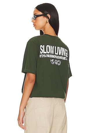 Slow Living T-shirtMuseum of Peace and Quiet$44