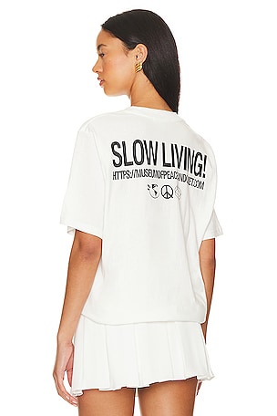 Slow Living T-shirtMuseum of Peace and Quiet$47