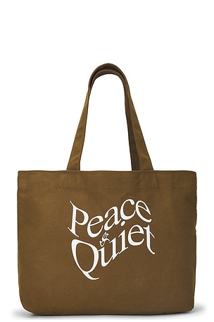Distressed Tote Bag Museum of Peace and Quiet