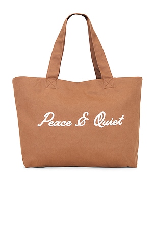 Signature Zip Tote Bag Museum of Peace and Quiet