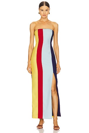 Panelwork Bandeau Dress Muma World