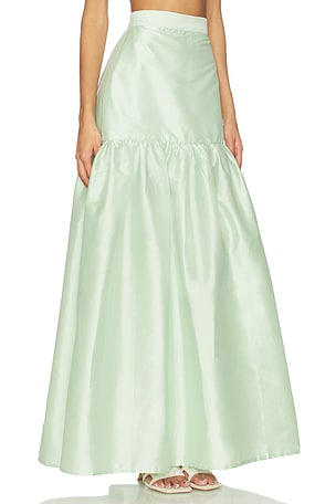 Mayle Vasquez Tesoro Skirt in Green. Size XS. Also