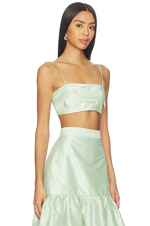 Mayle Vasquez Corail Top en Vert