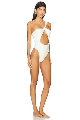 Marcia B Maxwell Aurora One Piece in Cream