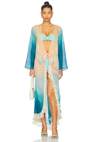 Uma Long Sleeve Caftan My Beachy Side