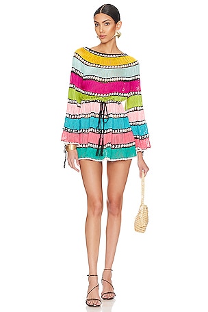 x REVOLVE Crochet Rainbow Dress My Beachy Side