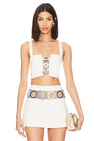 Square Neck Crop Top My Beachy Side