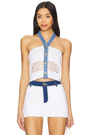 x REVOLVE Muse Crop Top My Beachy Side