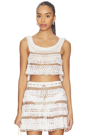 Cleo Hand-crocheted Top My Beachy Side