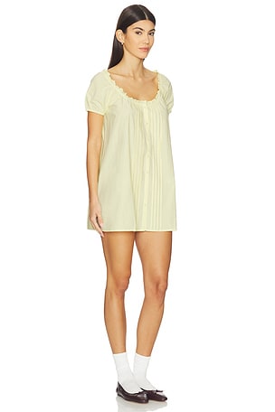 My Mum Made It Morning Mini Dress in Yellow