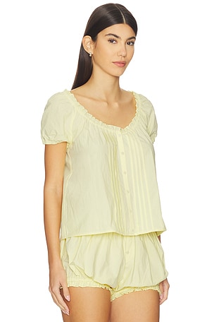 My Mum Made It Morning Blouse in Yellow