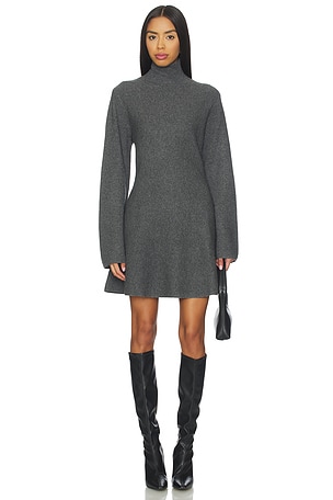 Cashmino Mini Turtleneck Dress NAADAM