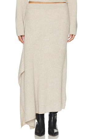 Cashmino Asymmetrical Skirt NAADAM