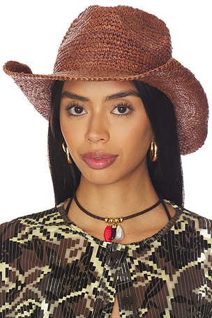 DIANO 카우보이 모자 Nikki Beach