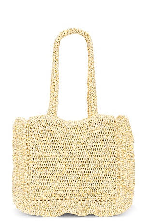 Nikki Beach Kamila Tote Bag in Beige