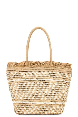 Nikki Beach Karolina Tote in Beige