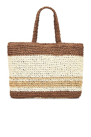 Nikki Beach Amalfi Tote Bag in Brown