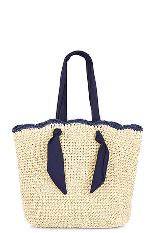 Nikki Beach Capri Tote Bag in Neutral