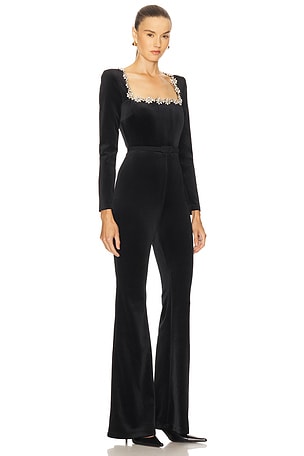Nadine Merabi Kimberly Jumpsuit in Black