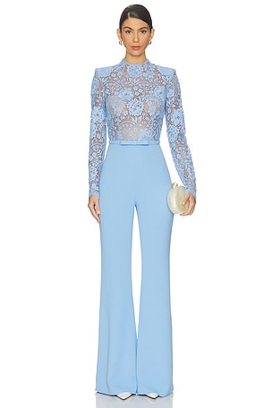 Maddie Blue Jumpsuit Nadine Merabi