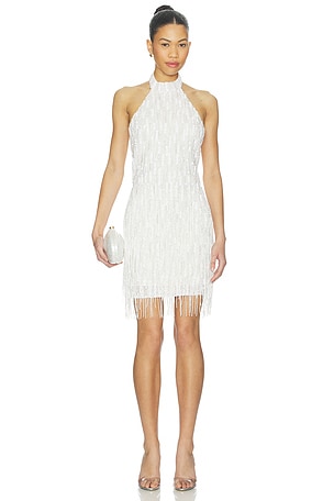 Elle White Dress Nadine Merabi