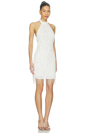 Nadine Merabi Bella White Dress in White