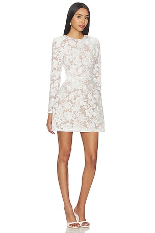Nadine Merabi Sienna White Dress in White