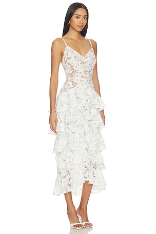 Nadine Merabi Saffron White Dress in White