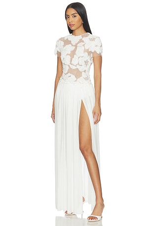 Nadine Merabi Sloane White Dress in White