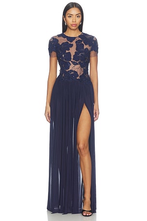 Sloane Navy Dress Nadine Merabi