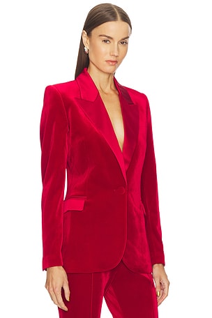 Nadine Merabi Beatrice Blazer in Red