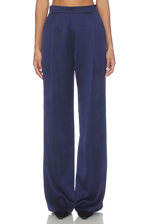 Satin Wide Leg Trousers Nadine Merabi