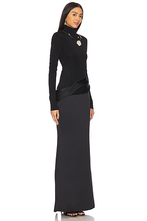 Nafsika Skourti The Eden Trophy Dress in Black