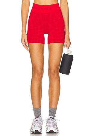Houndstooth Wool Mini Short Nagnata