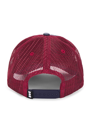 Nahmias Heartbreaker Dad Cap in Blue,Red