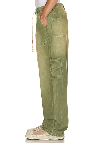 Nahmias Gardener Utility Jean in Green