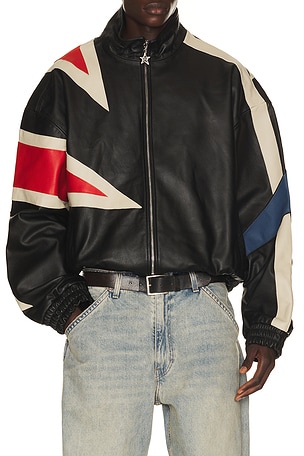 MVP Leather Bomber Nahmias